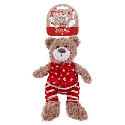 Rosewood Buddy Bear Dog Toy
