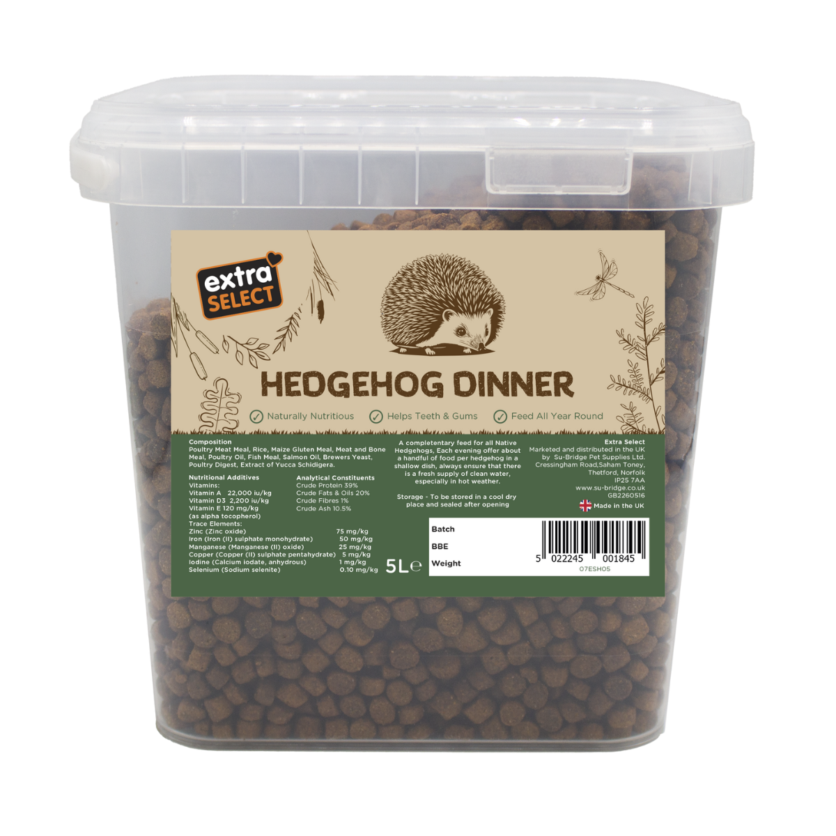 Extra Select Premium Dry Hedgehog Dinner