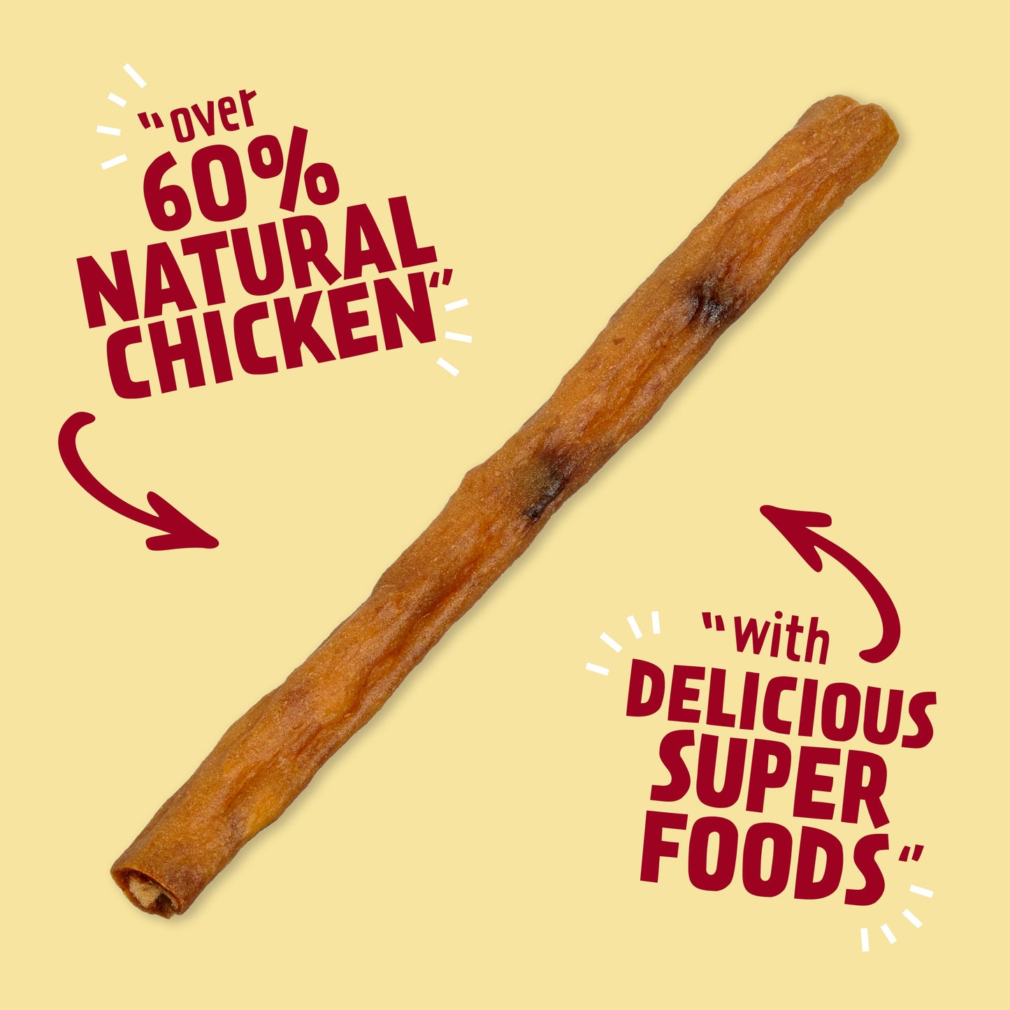 Good Boy Chicken with Apple & Cranberry Sticks 100g