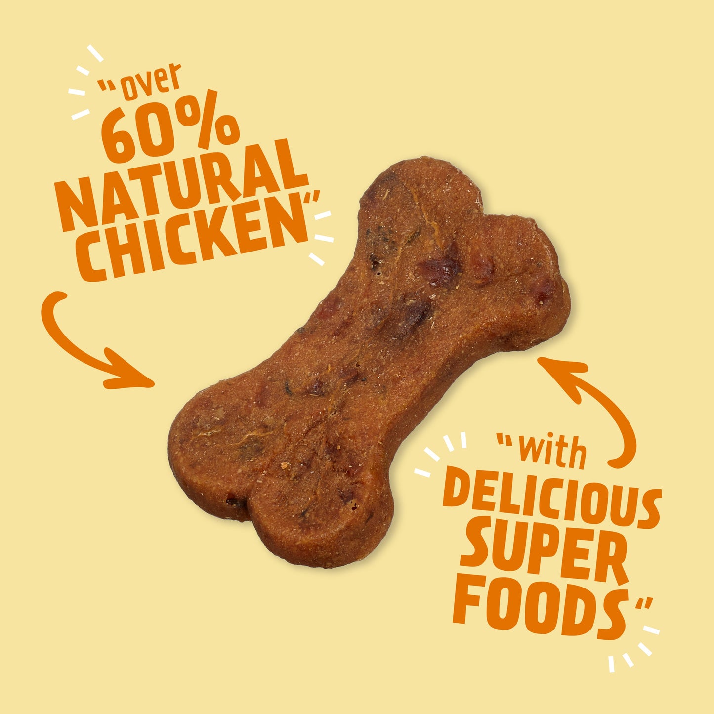 Good Boy Super Licious Chicken With Broccoli & Sweet Potato Bones 100g