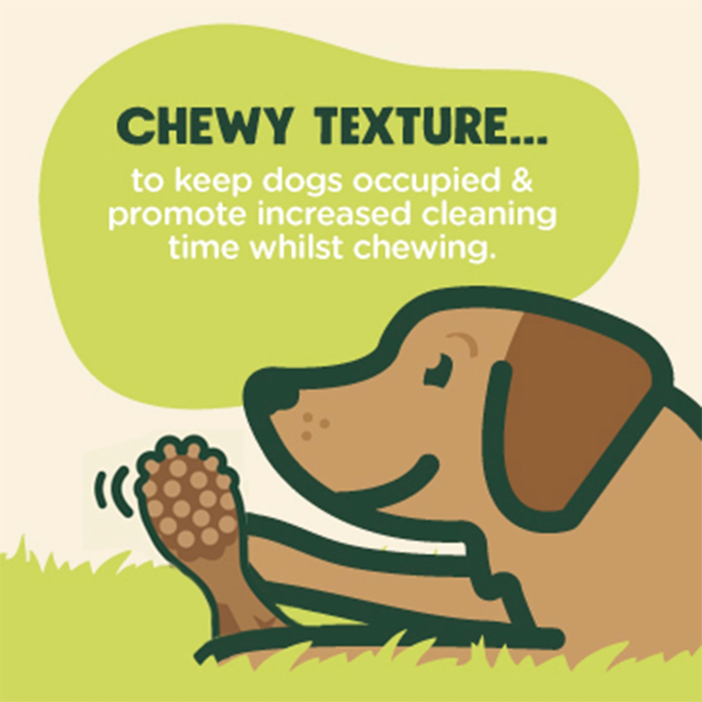 Good Boy Chompers Toothbrush Large, 65g