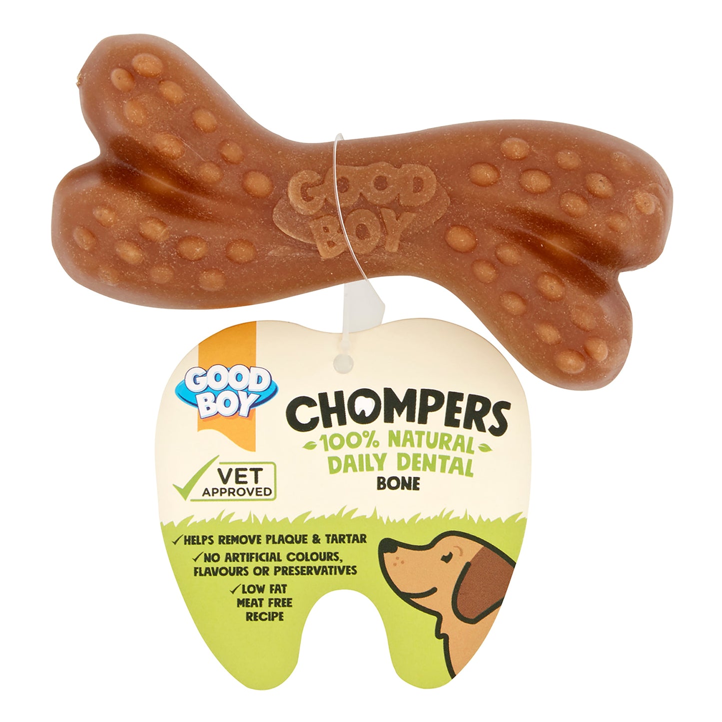 Good Boy Chompers Dental Bone 120MM - 1PK 60g