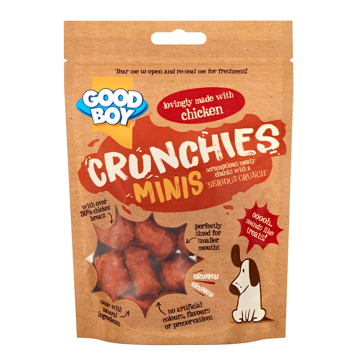 Good Boy Crunchies Minis Chicken, 60g