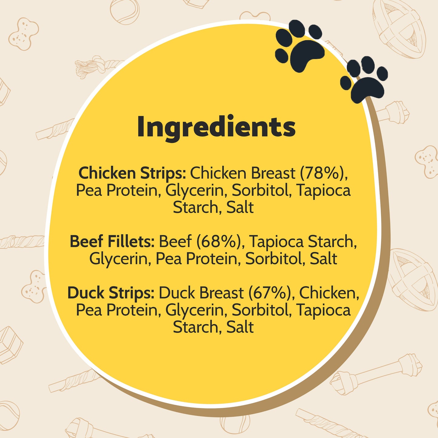 Good Boy Pawsley Assorted Meaty Strips 300g
