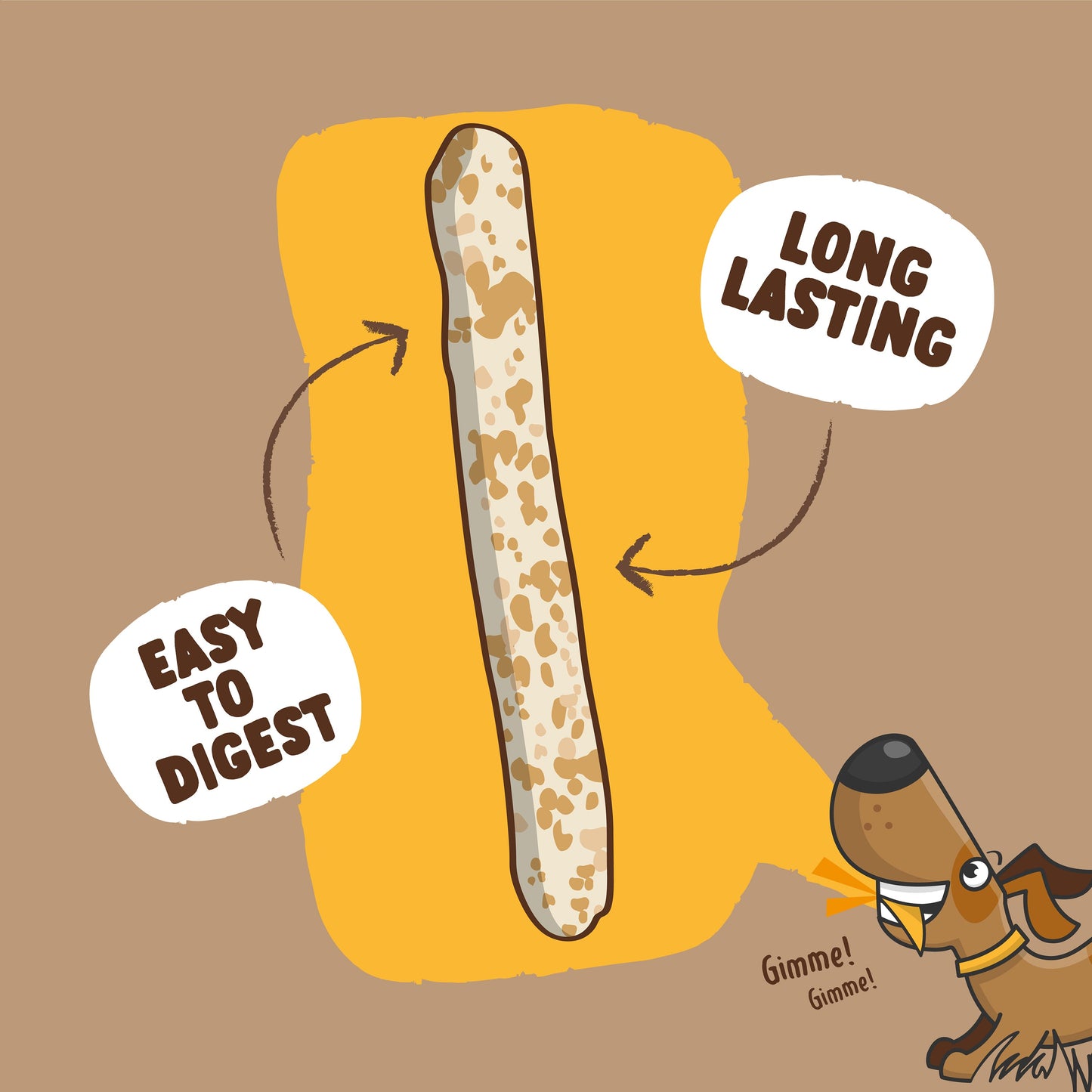 Good Boy Tough & Tasty Chicken Large Roll 80g