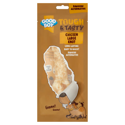 Good Boy Tough & Tasty Chicken Knot – Large 85g