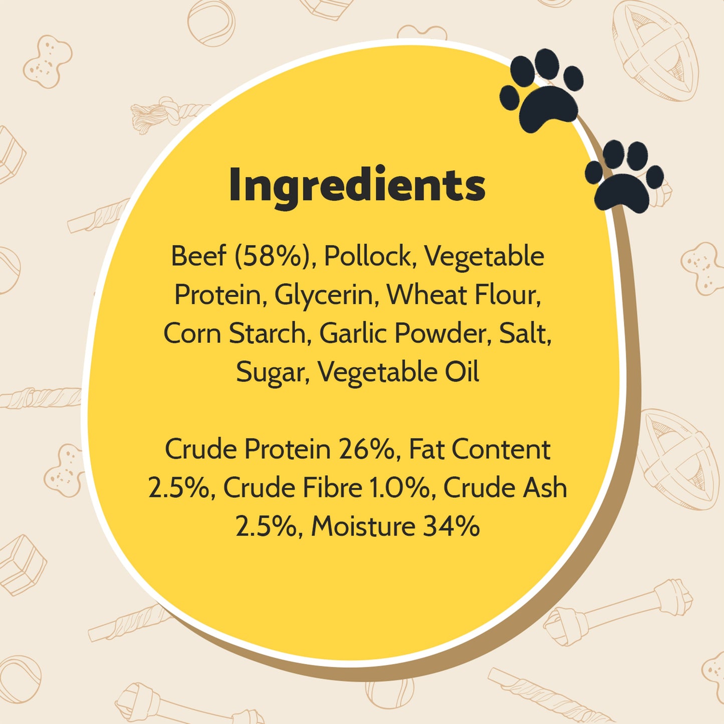 Good Boy Deli Bites Beef 65g