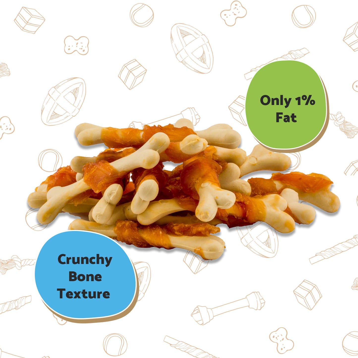 Good Boy Chicken & Calcium Bones 350g
