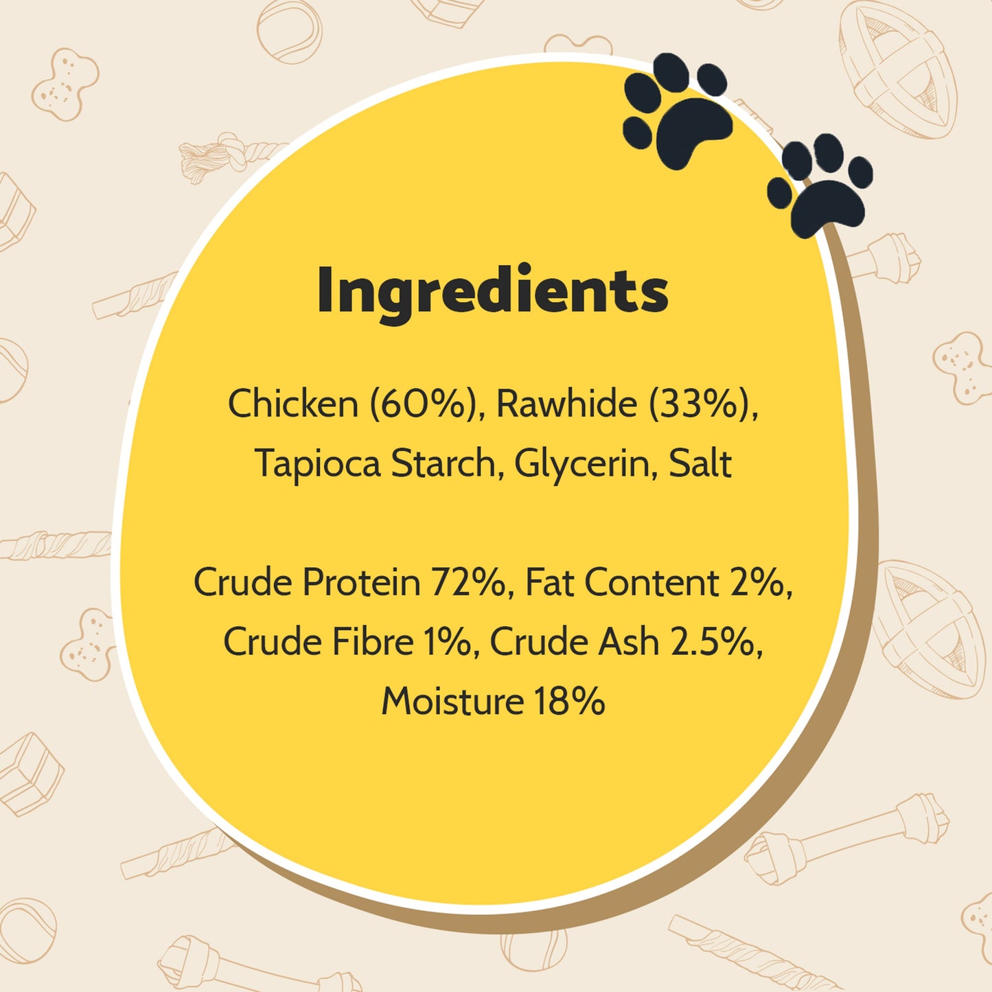 Good Boy Pawsley Chewy Twists Chicken 320g