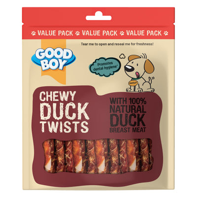 Good Boy Pawsley Deli Chewy Twists Duck 320g