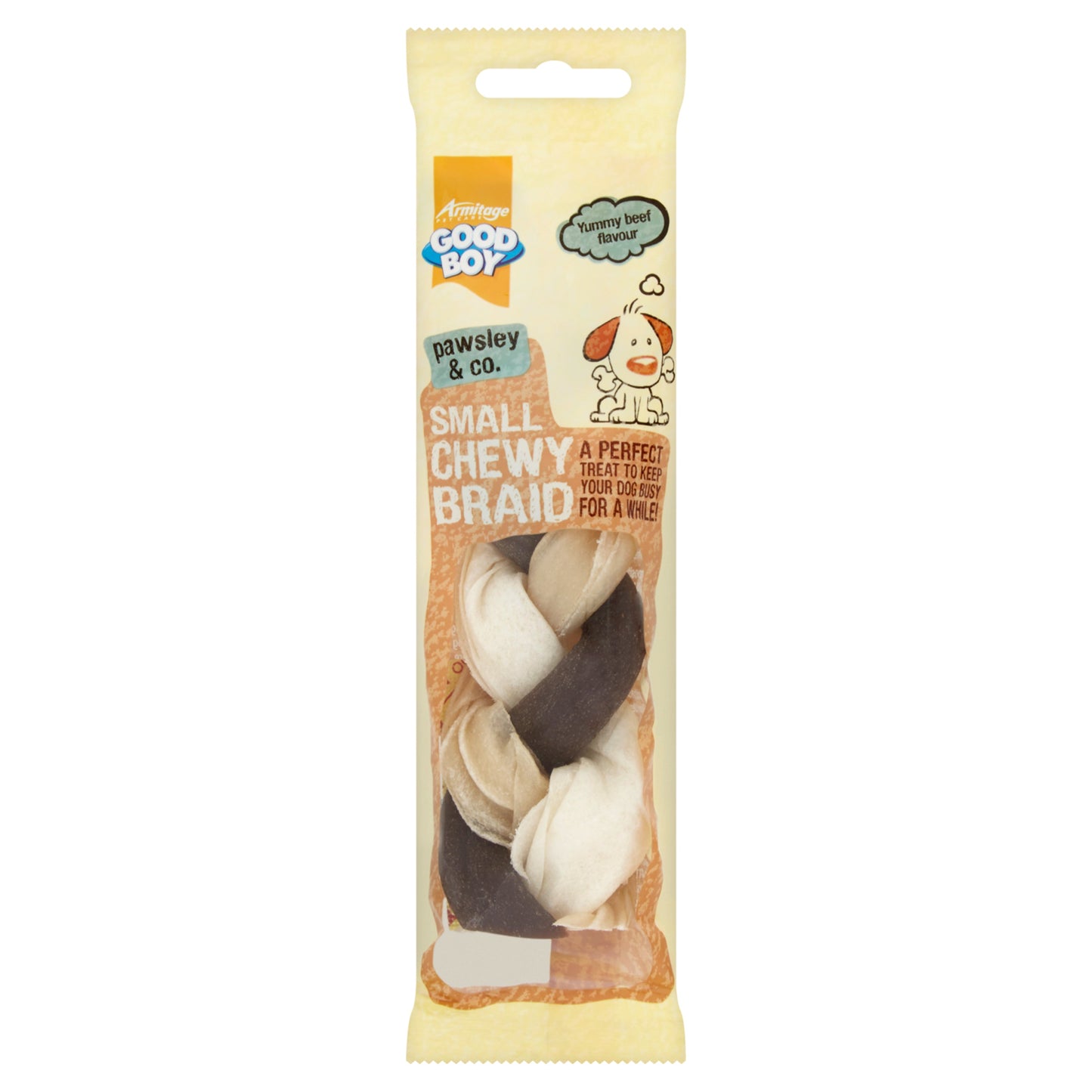 Good Boy Chewy Braid Beef Small 125mm (5”) 55g