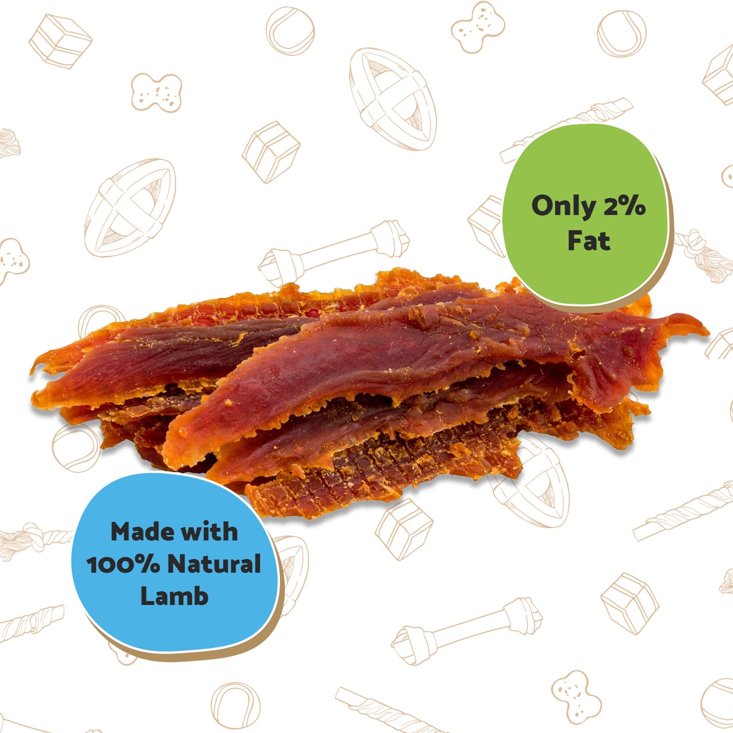 Good Boy Lamb Fillets 80g