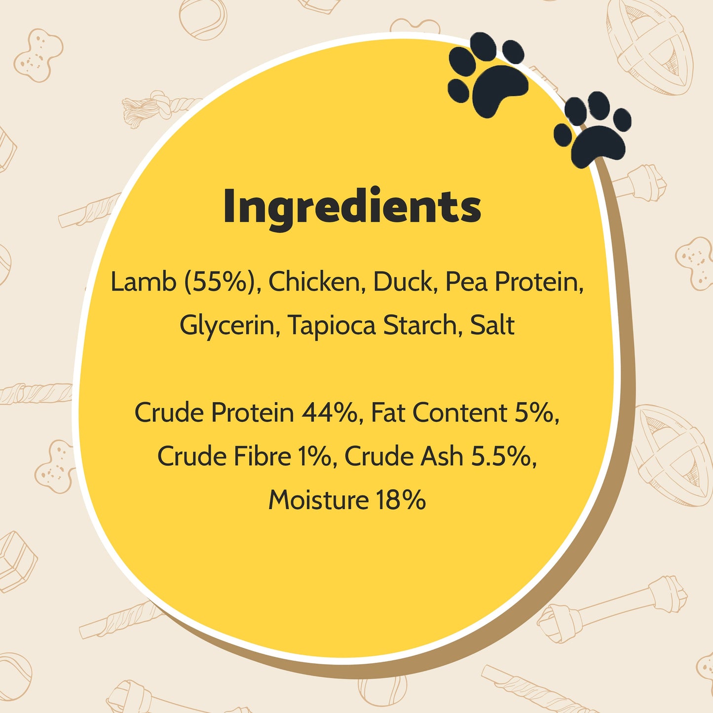 Good Boy Chewy Lamb Strips 80g