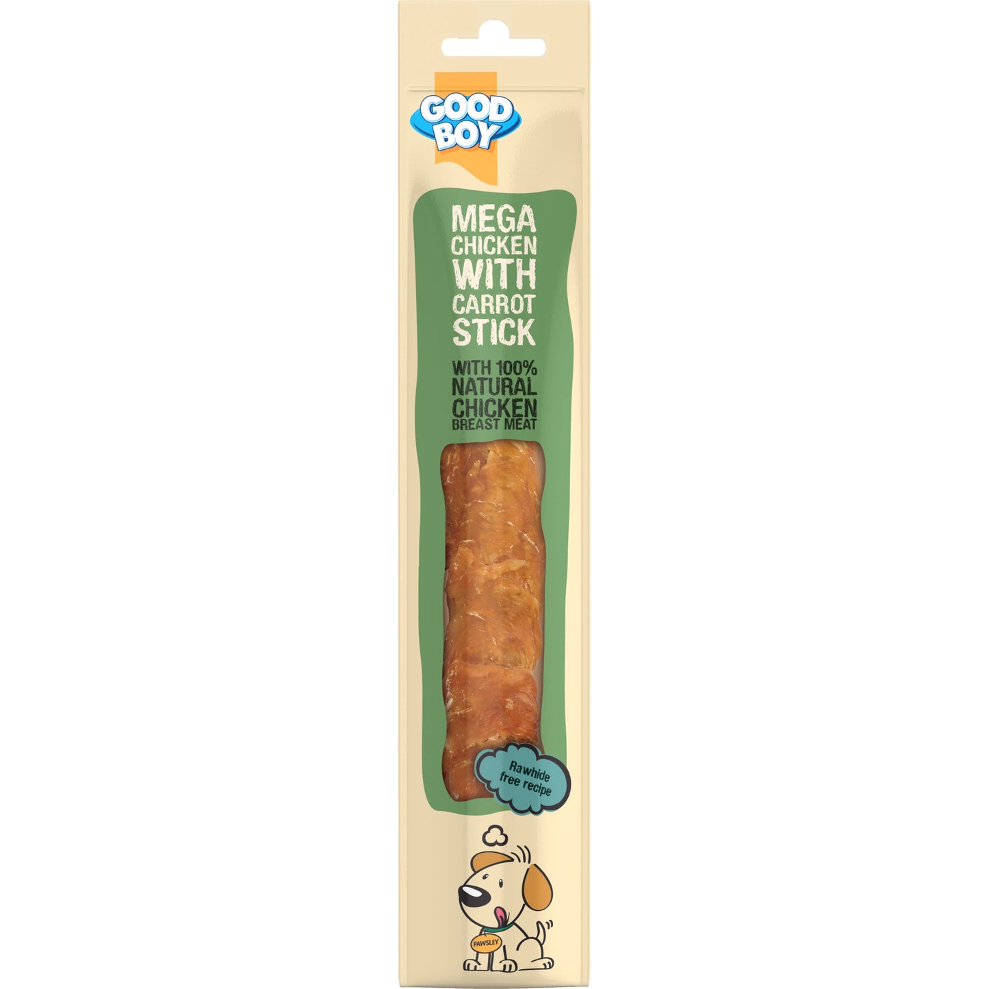 Good Boy Mega Chicken & Carrot Stick 100g