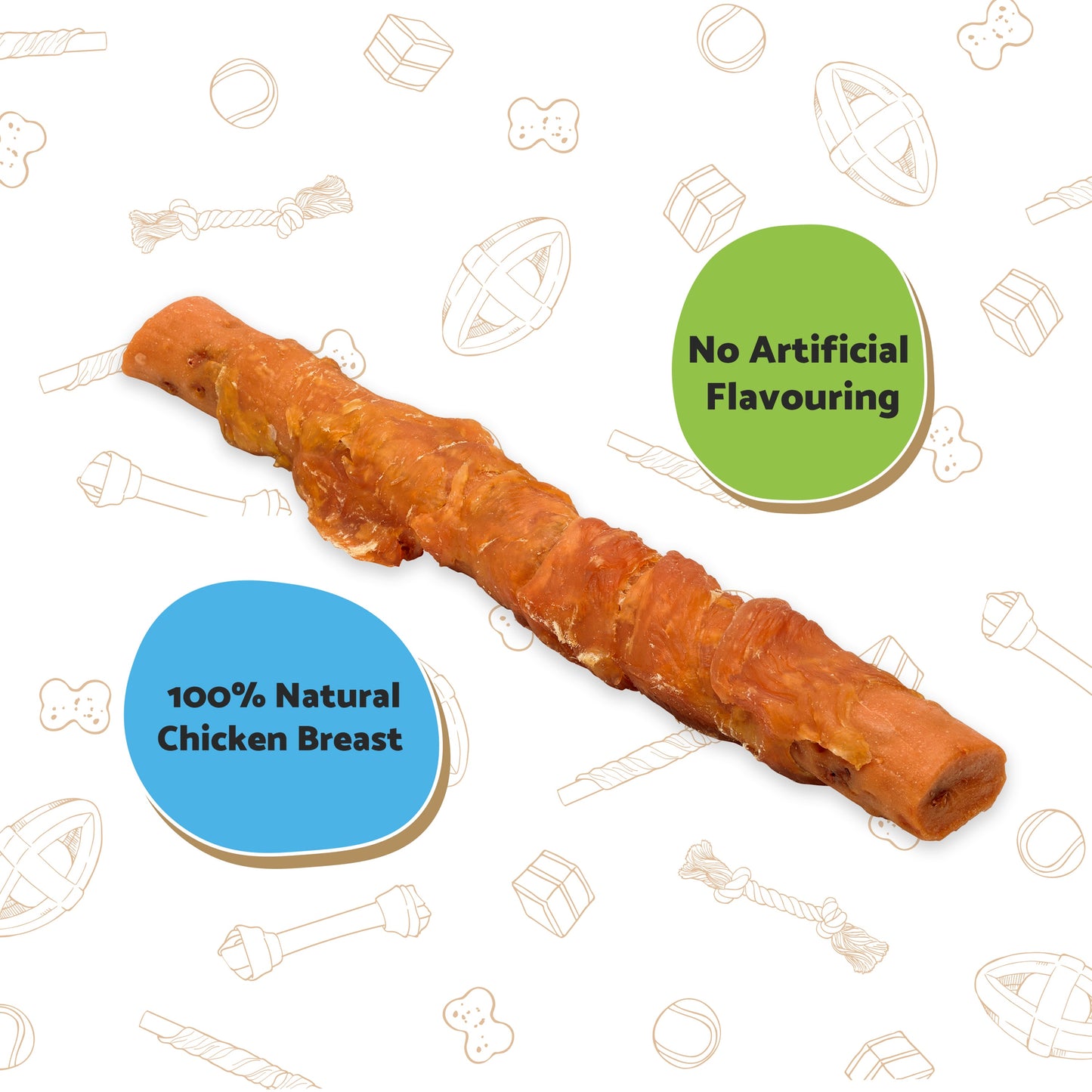 Good Boy Mega Chicken & Carrot Stick 100g