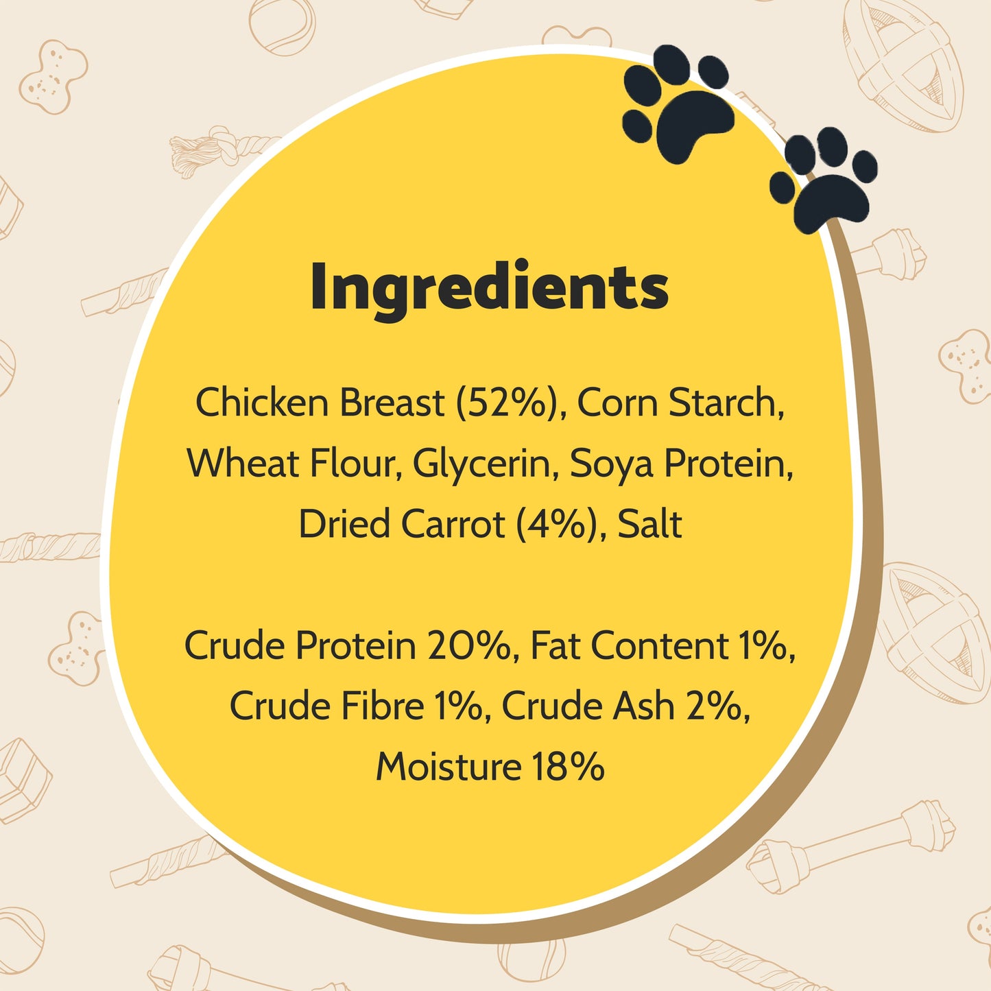 Good Boy Chewy Chicken & Carrot Sticks 90g