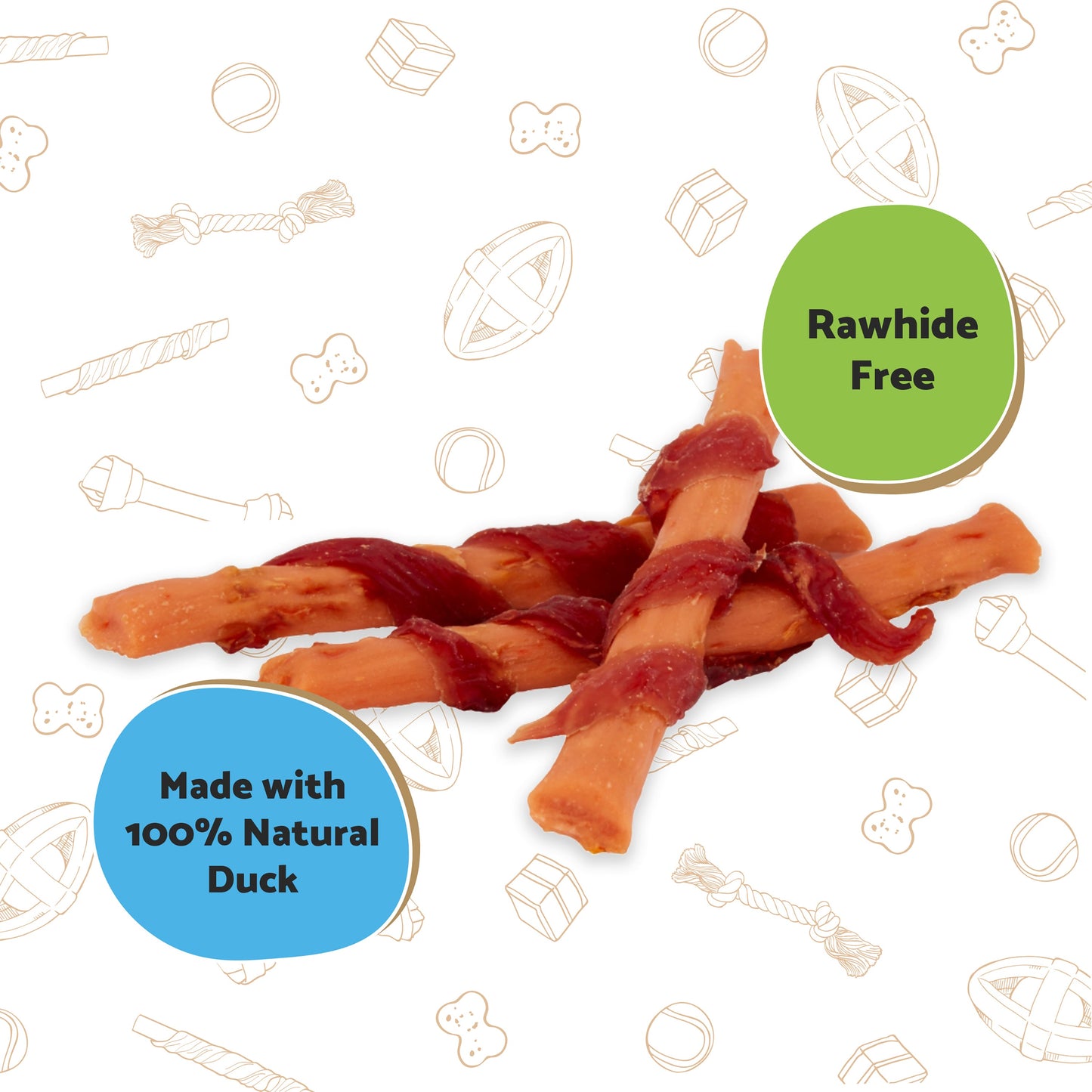 Good Boy Chewy Duck & Carrot Sticks 90g