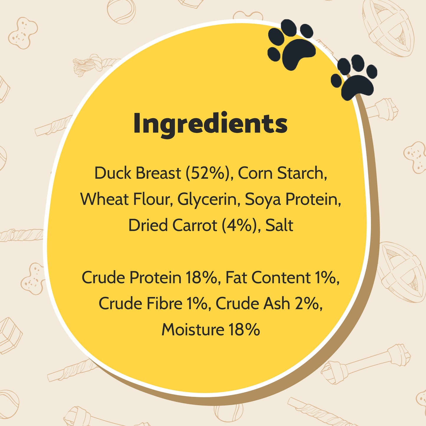 Good Boy Chewy Duck & Carrot Sticks 90g