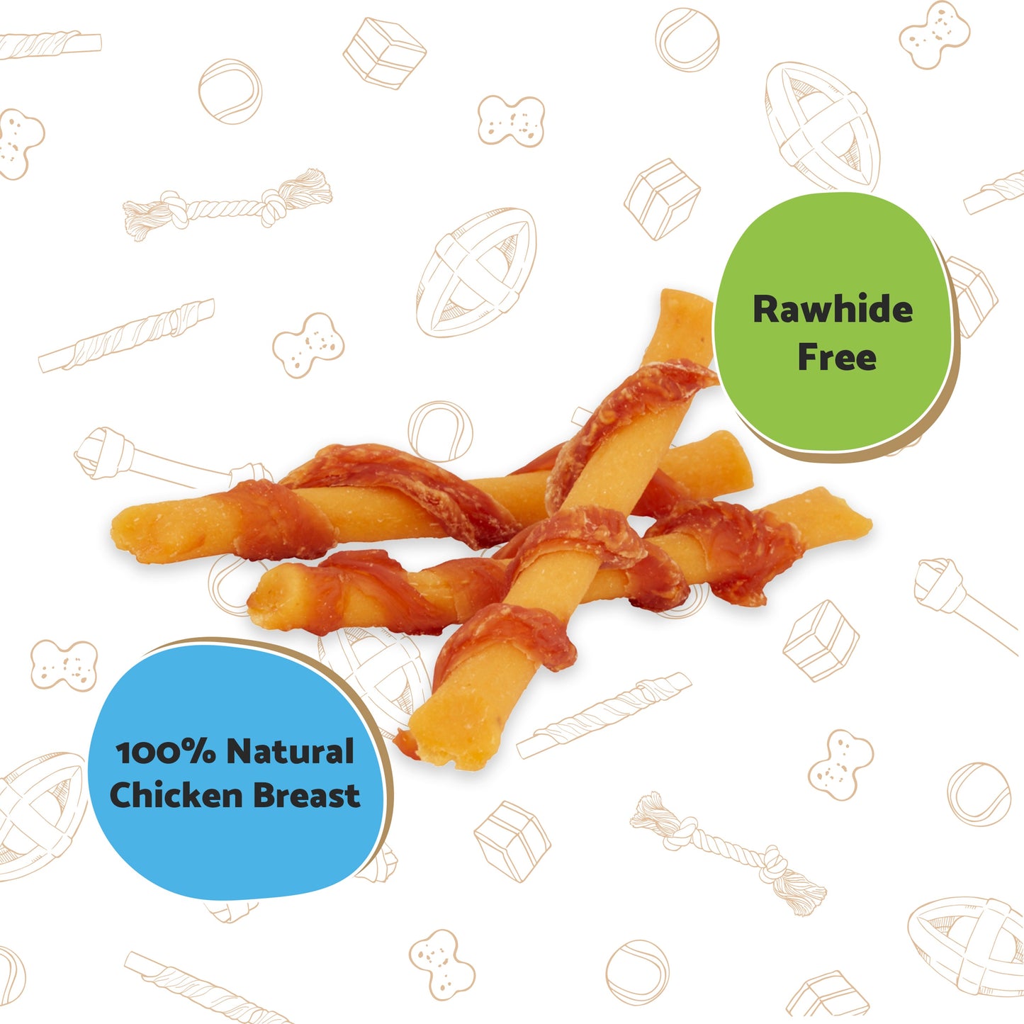 Good Boy Chewy Chicken & Sweet Potato Sticks 90g