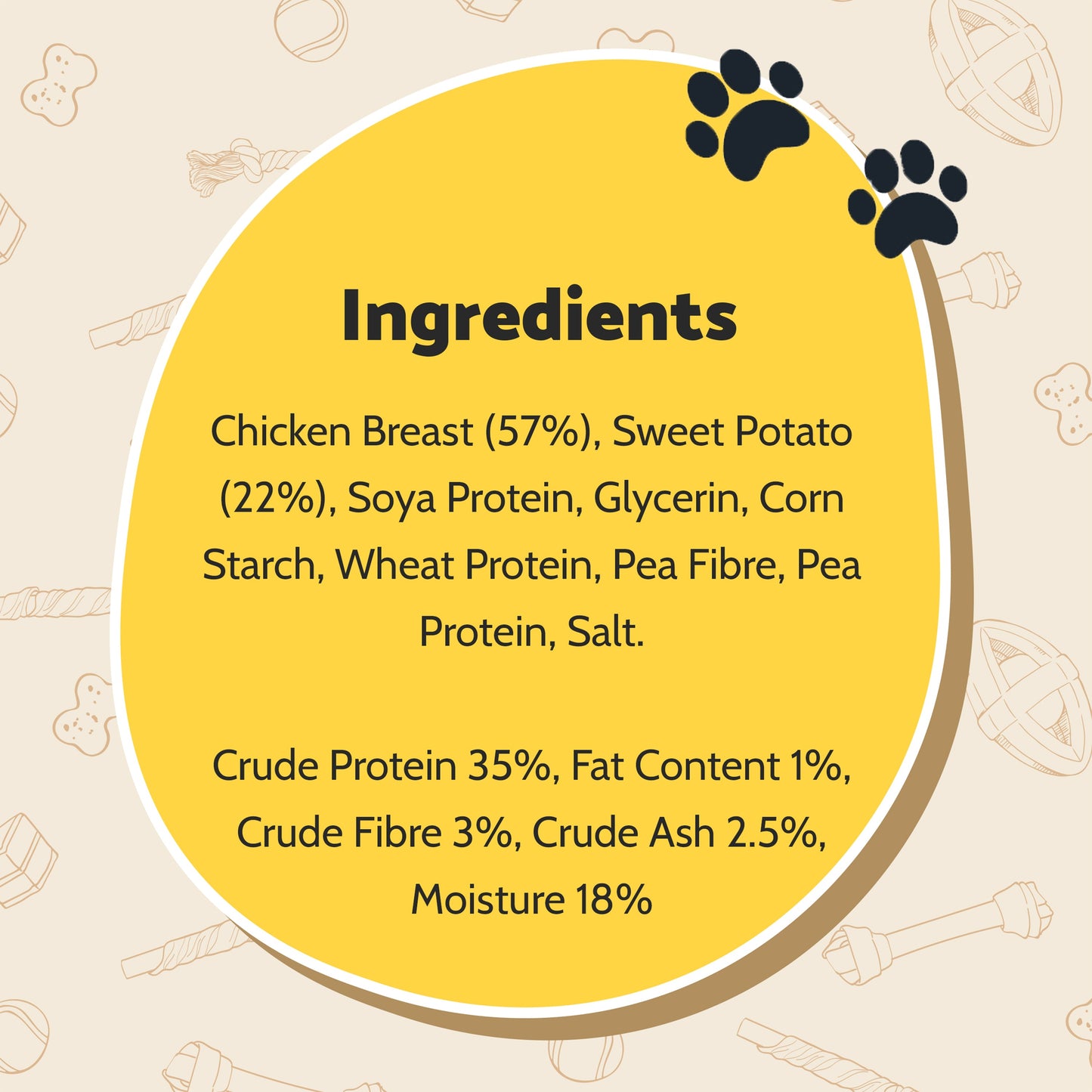 Good Boy Chewy Chicken & Sweet Potato Sticks 90g