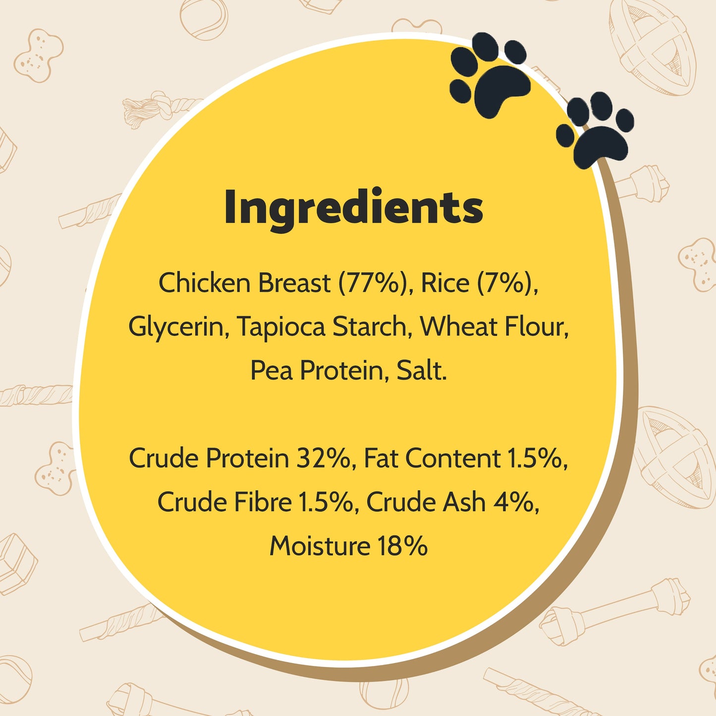 Good Boy Chewy Chicken And Rice Sticks 90g