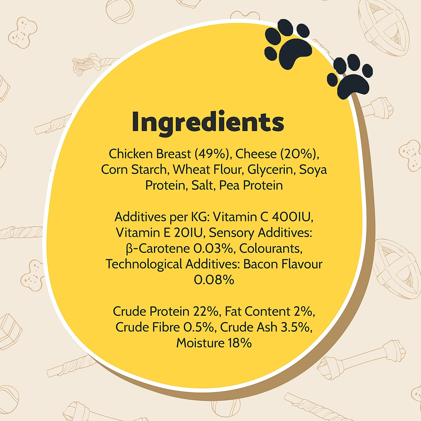 Good Boy Cheesy Chicken Sticks 80g