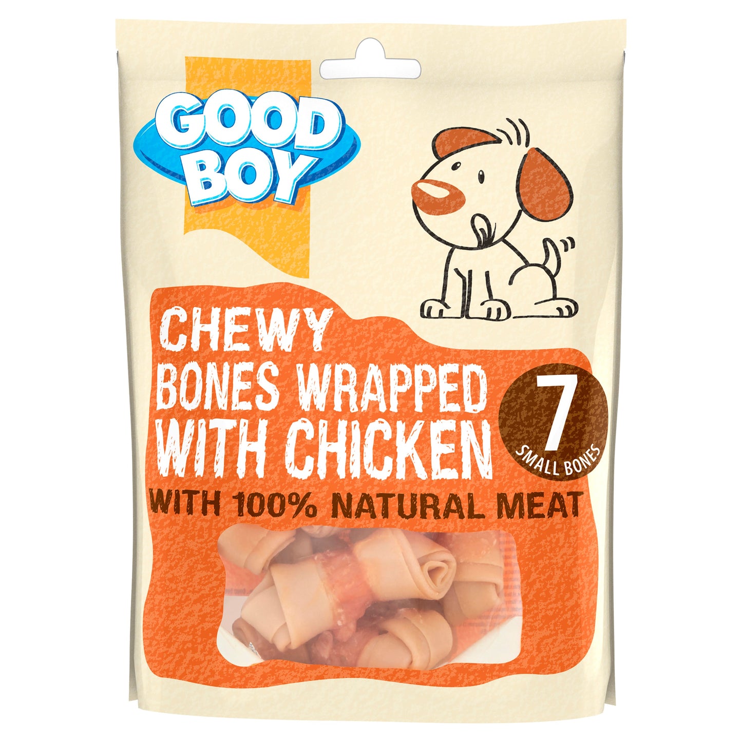 Good Boy Bones Wrapped with Chicken Mini 7pk