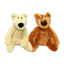 Good Boy Fluffy Bears Dog Toy 11"