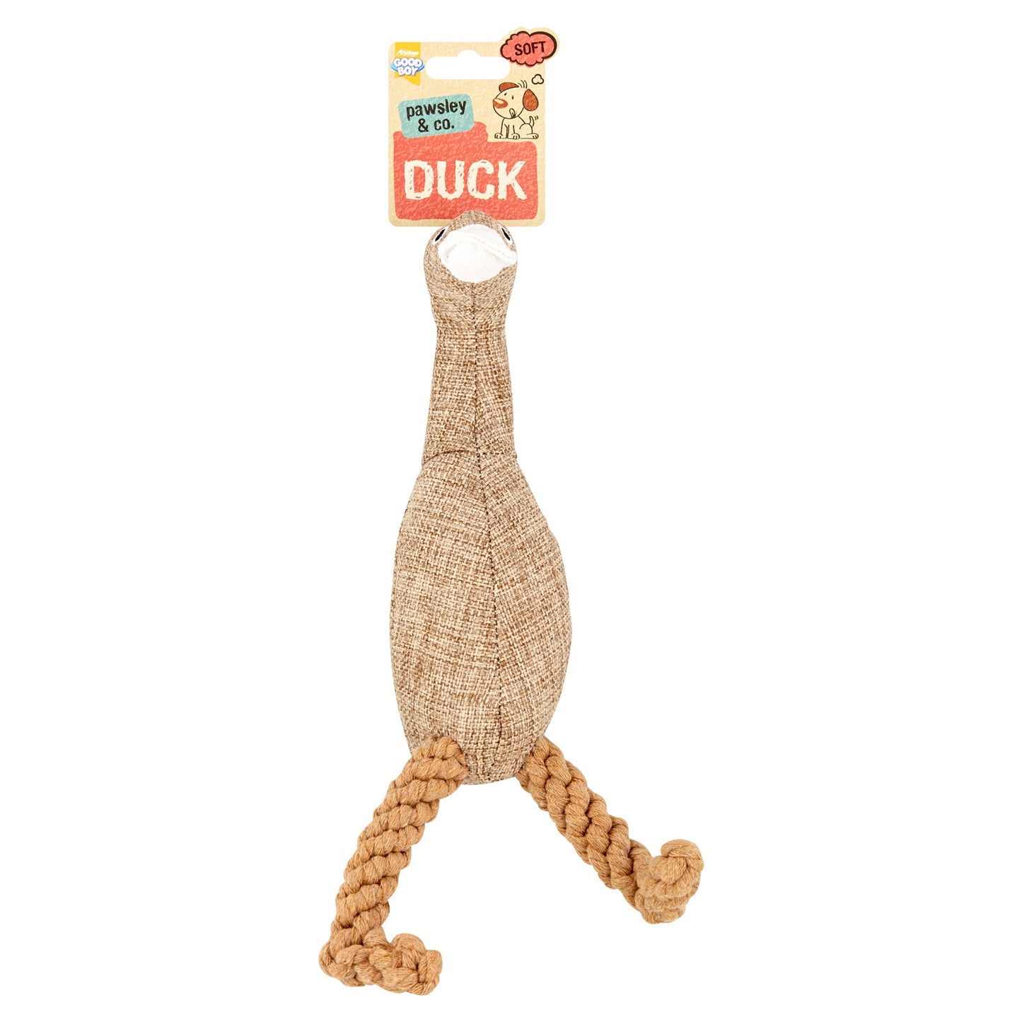 Good Boy Pawsley duck 30cm Dog Toy