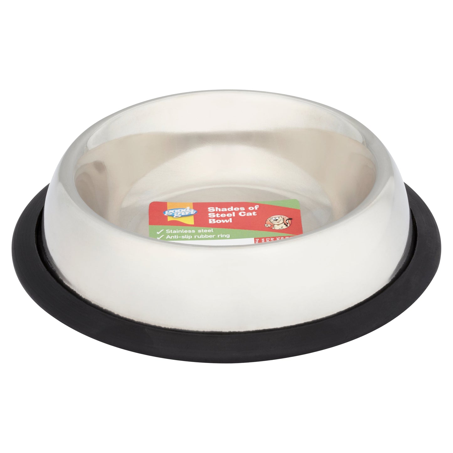 Good Boy Non-Slip Stainless Steel Bowl 120mm (4.75")