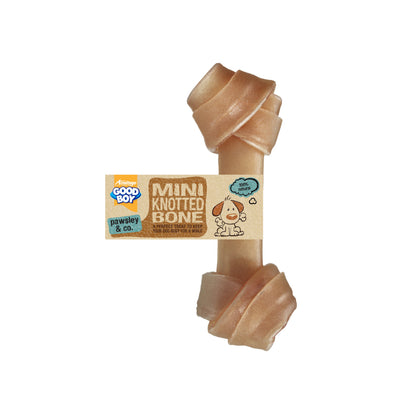 Good Boy Mini Knotted Bone  100mm (4")