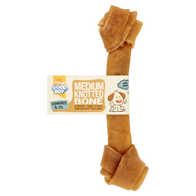 Good Boy Medium Knotted Bone  200mm (8”)