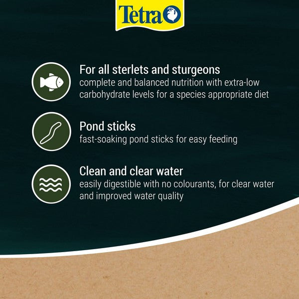 Tetrapond Sterlet Sticks - 1LTR
