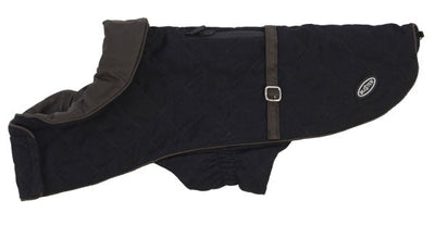 Buster City Dog Coat Black