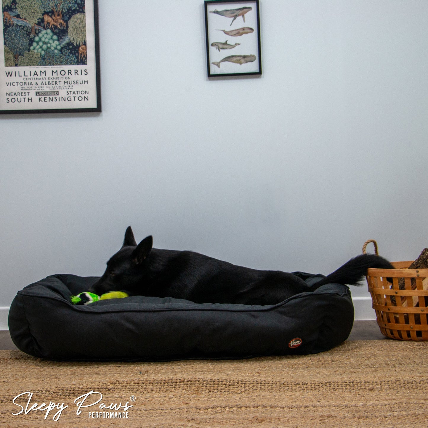 Ancol Waterproof Bed Black