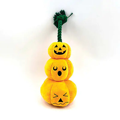 Halloween Pumpkin Stack Dog Toy