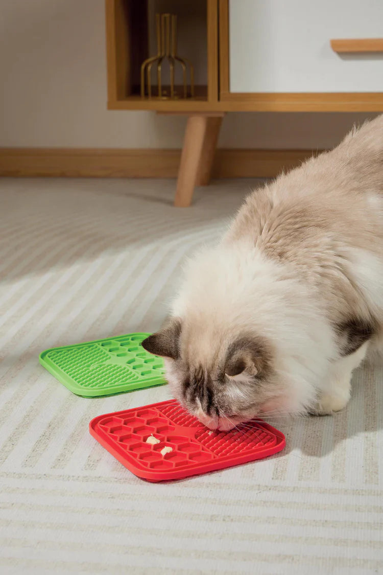 M-PETS Lecca Mat Red For Dogs And Cats