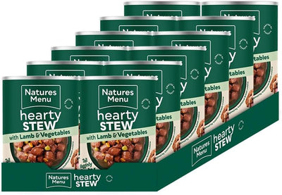 Natures Menu Cans Hearty Stews Lamb For Adult Dogs 12 x 415g