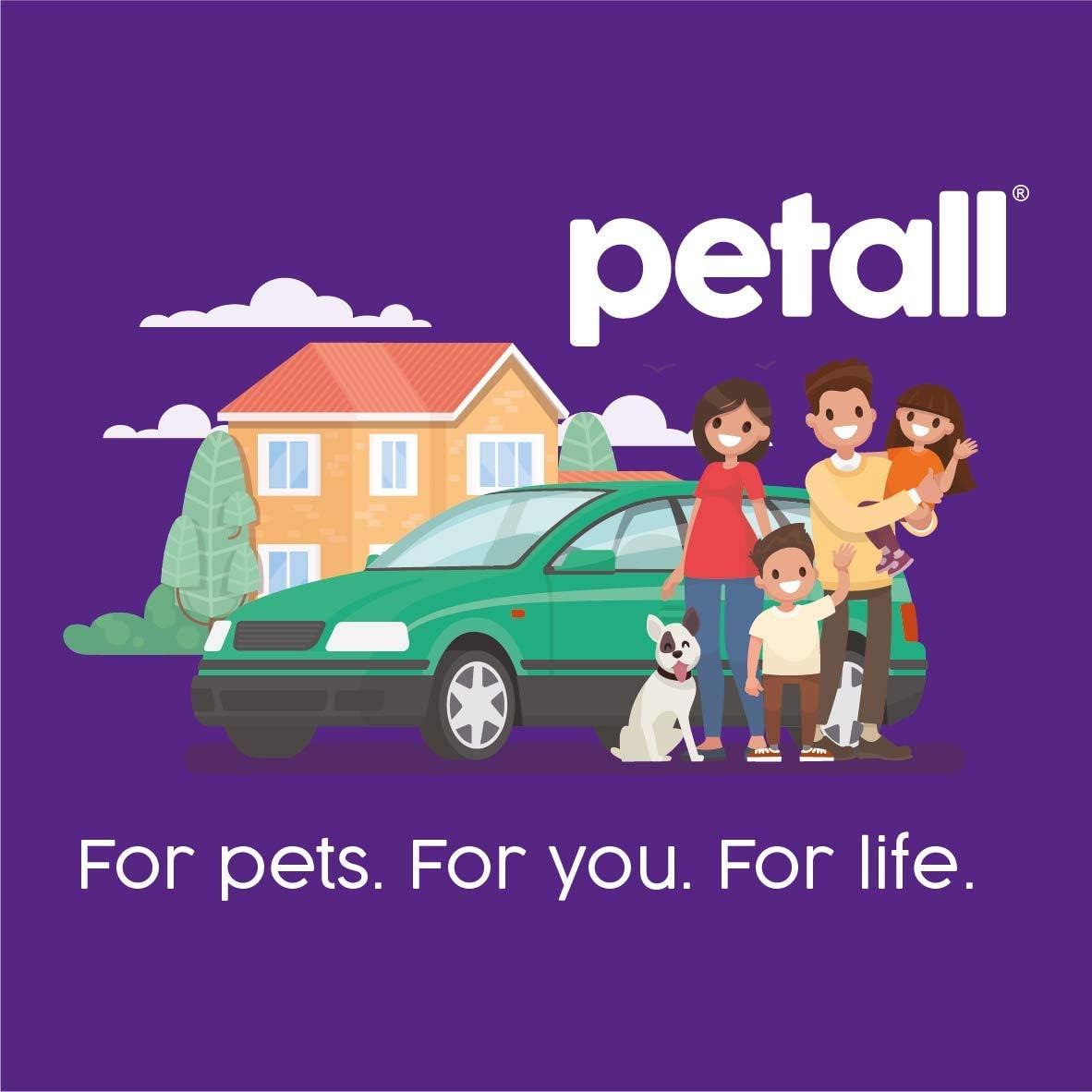 Petall Allround Giant Pet Towels 50 Wipes