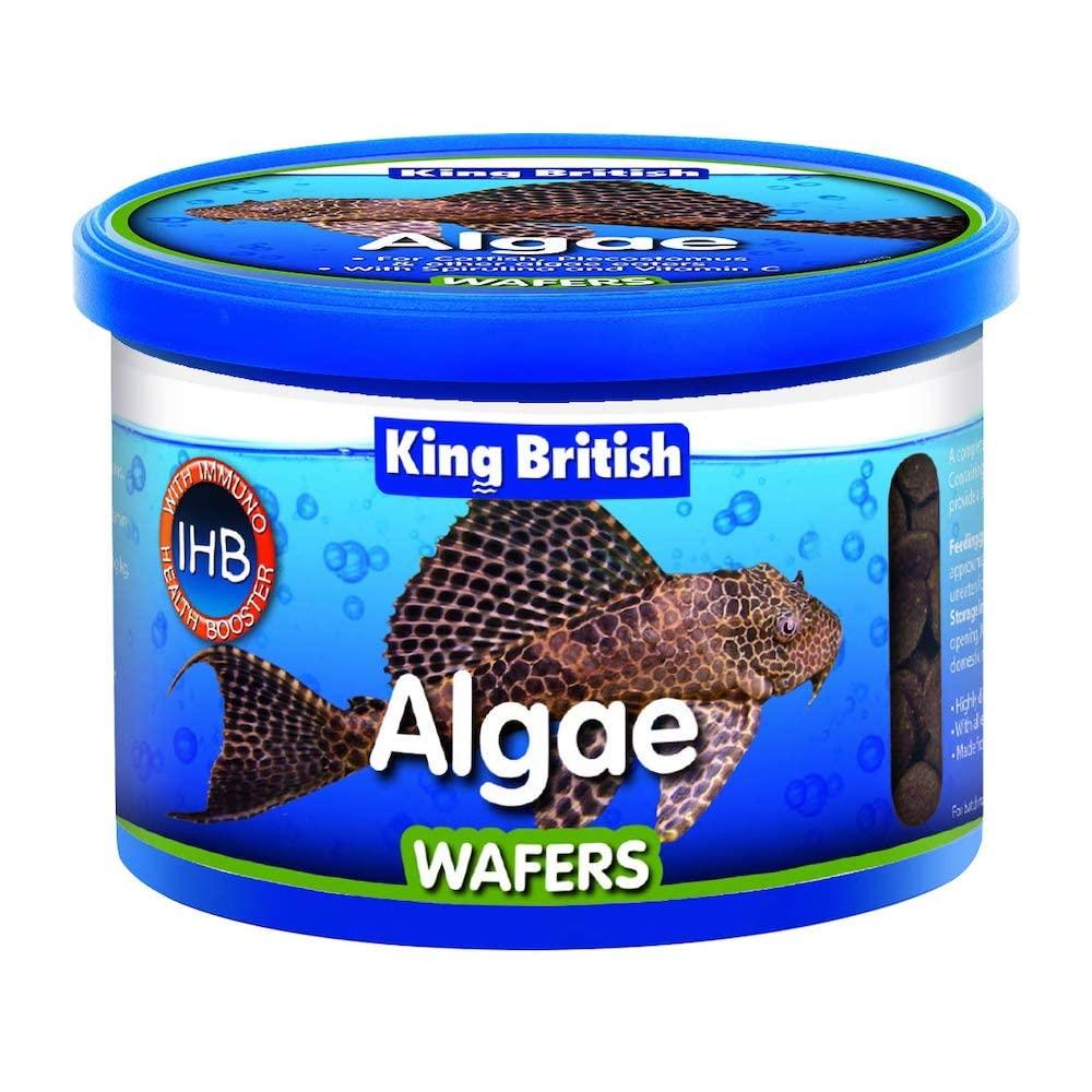 King British Algae Wafers, 100g - Ormskirk Pets