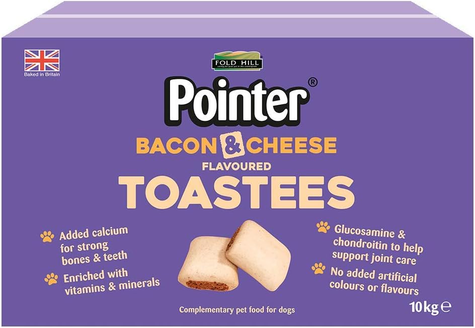 Pointer Toastees Bacon & Cheese 10kg