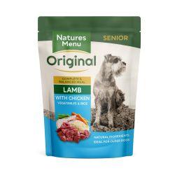 Natures Menu Senior Lamb with Chicken Vegetables & Rice 8 x 300g - Ormskirk Pets