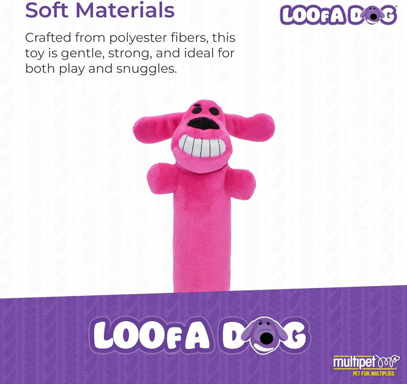Happy Pet Loofa Dog 12"
