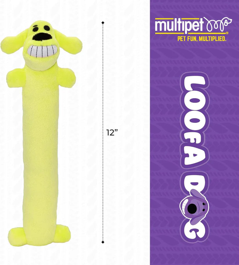 Happy Pet Loofa Dog 12"