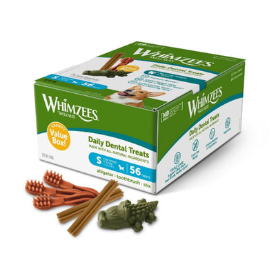 Whimzees Variety Box 56pk Small