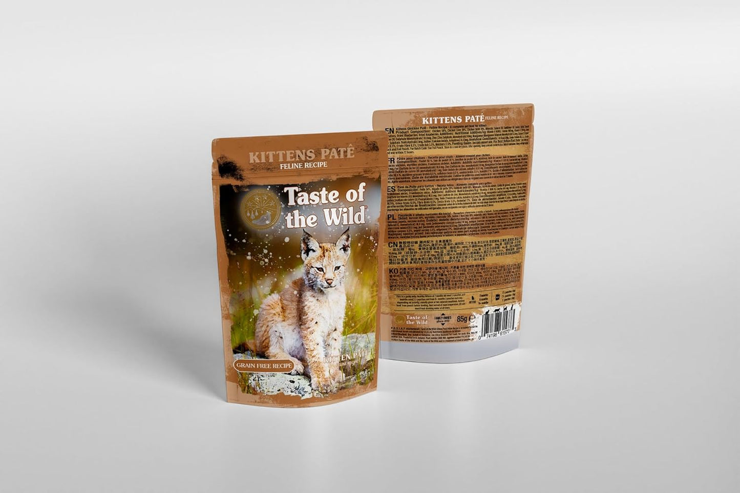 Taste Of The Wild Kitten Pate Wet Cat Pouch 12x85g