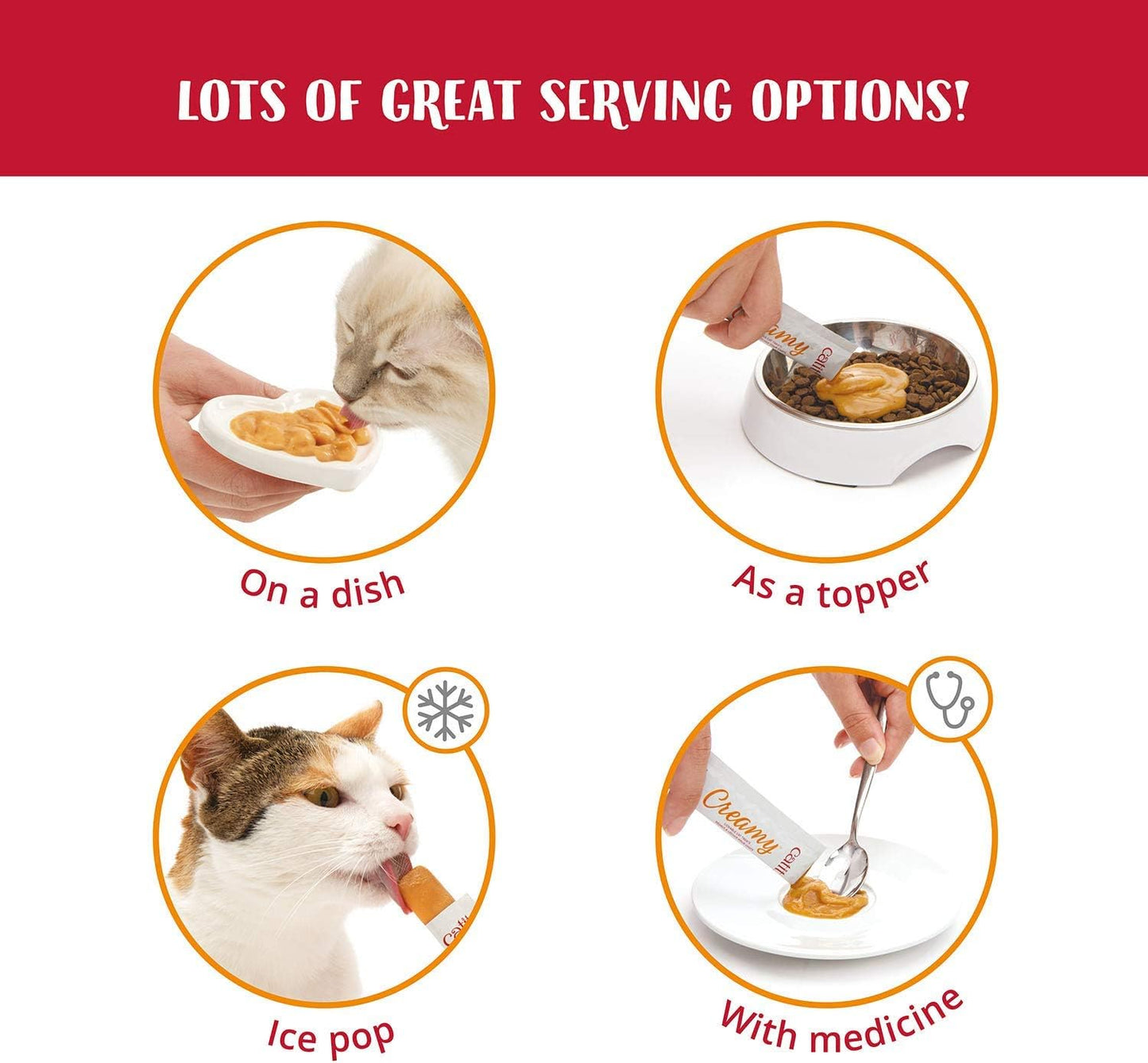 Catit Creamy Treats Salmon & Prawns 4 x 10g
