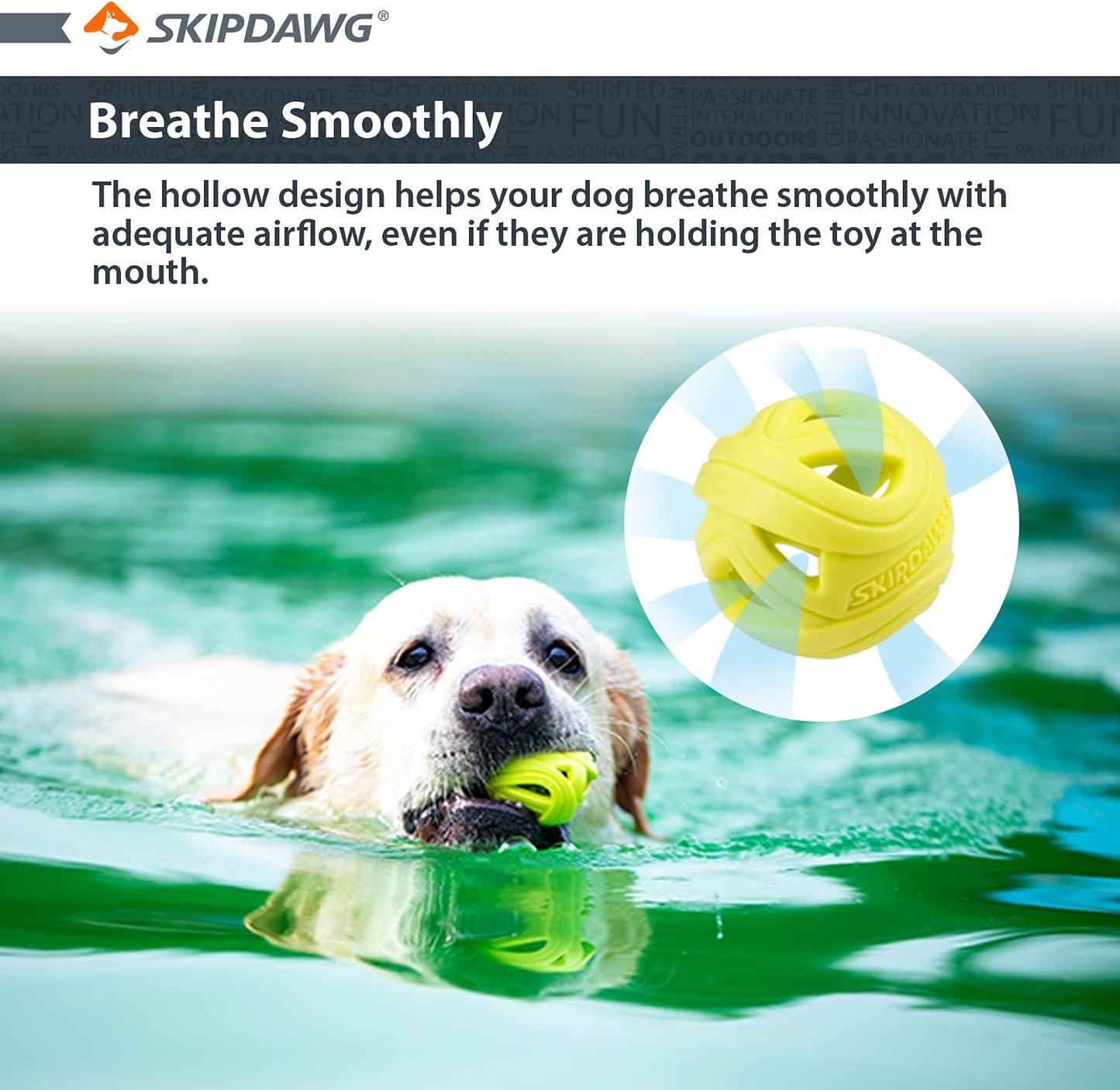 Skipdawg Breezy Ball 2pk