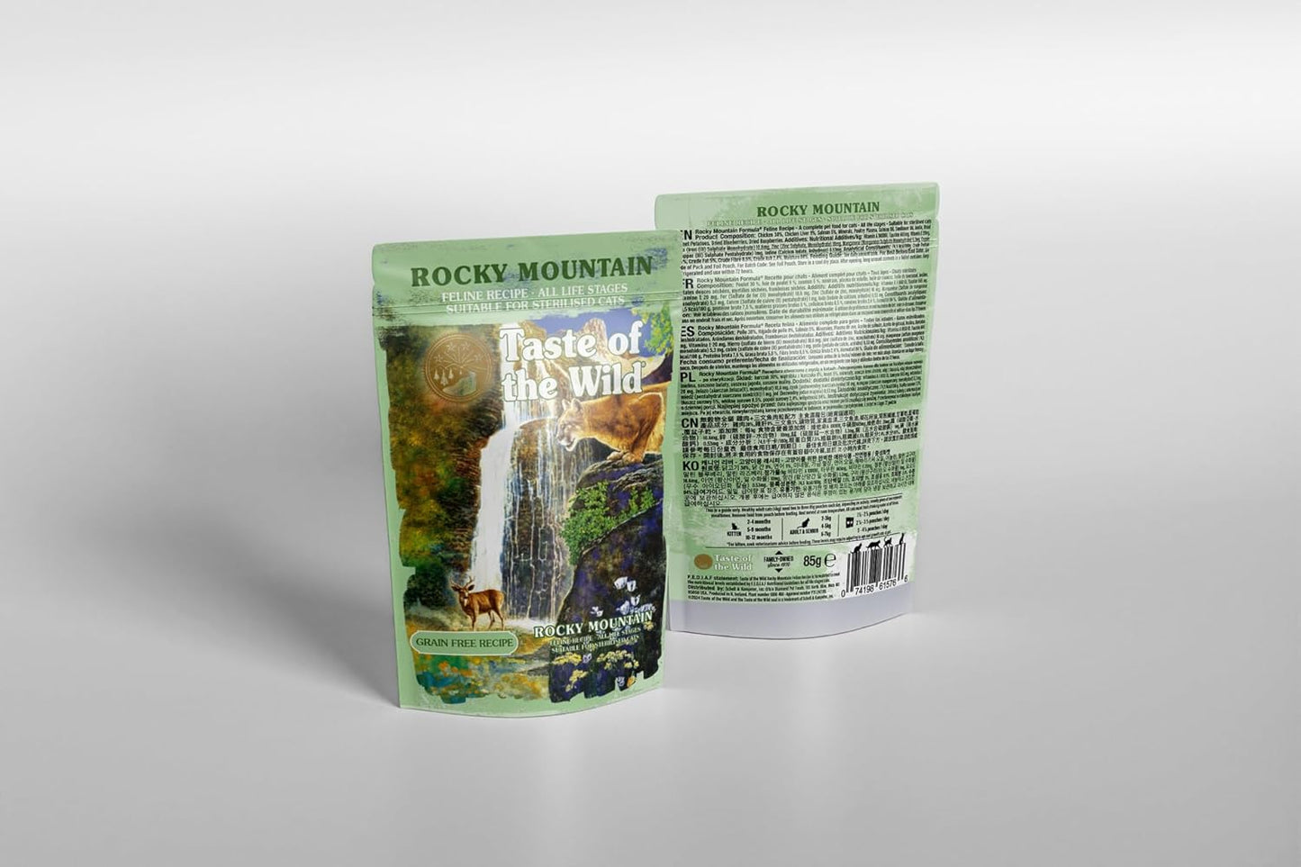 Taste Of The Wild Rocky Mountain Chunks and Gravy Cat Pouch 12x85g