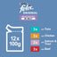 Felix Pouches Original Mixed Selection In Jelly 12pk